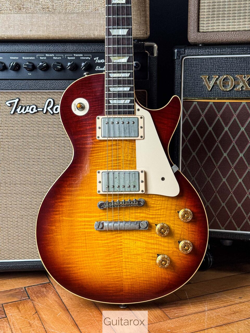 2008 Gibson 58 Les Paul VOS Bourbon Burst – 3,7kg!