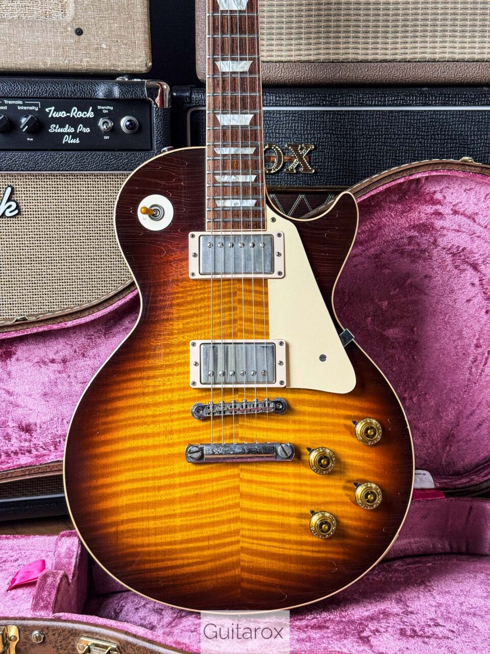 2008 Gibson 59 Les Paul Murphy Aged Historic Collection Tobacco Burst