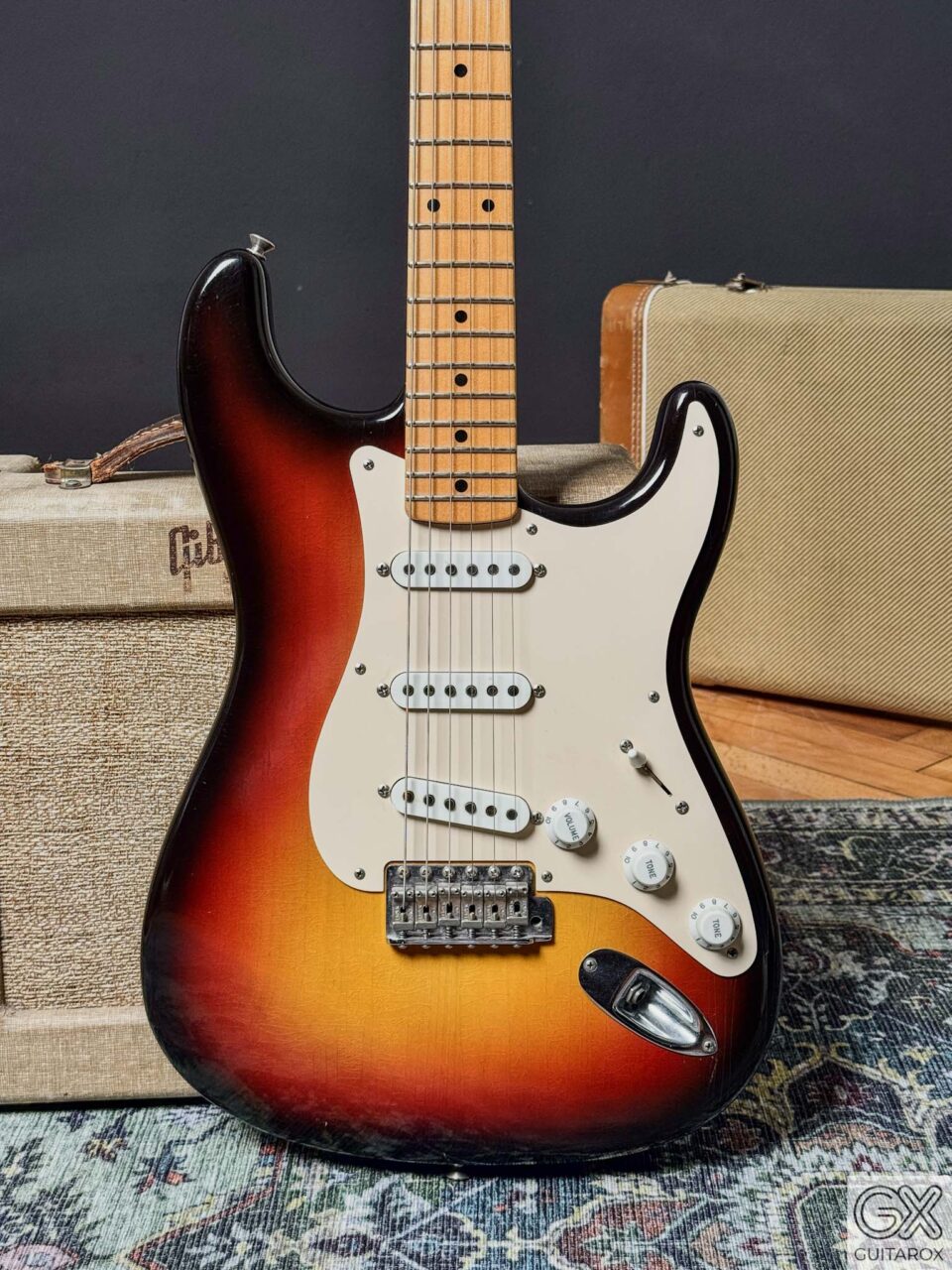 2005 Fender 1958 Stratocaster Masterbuilt Mark Kendrick Sunburst