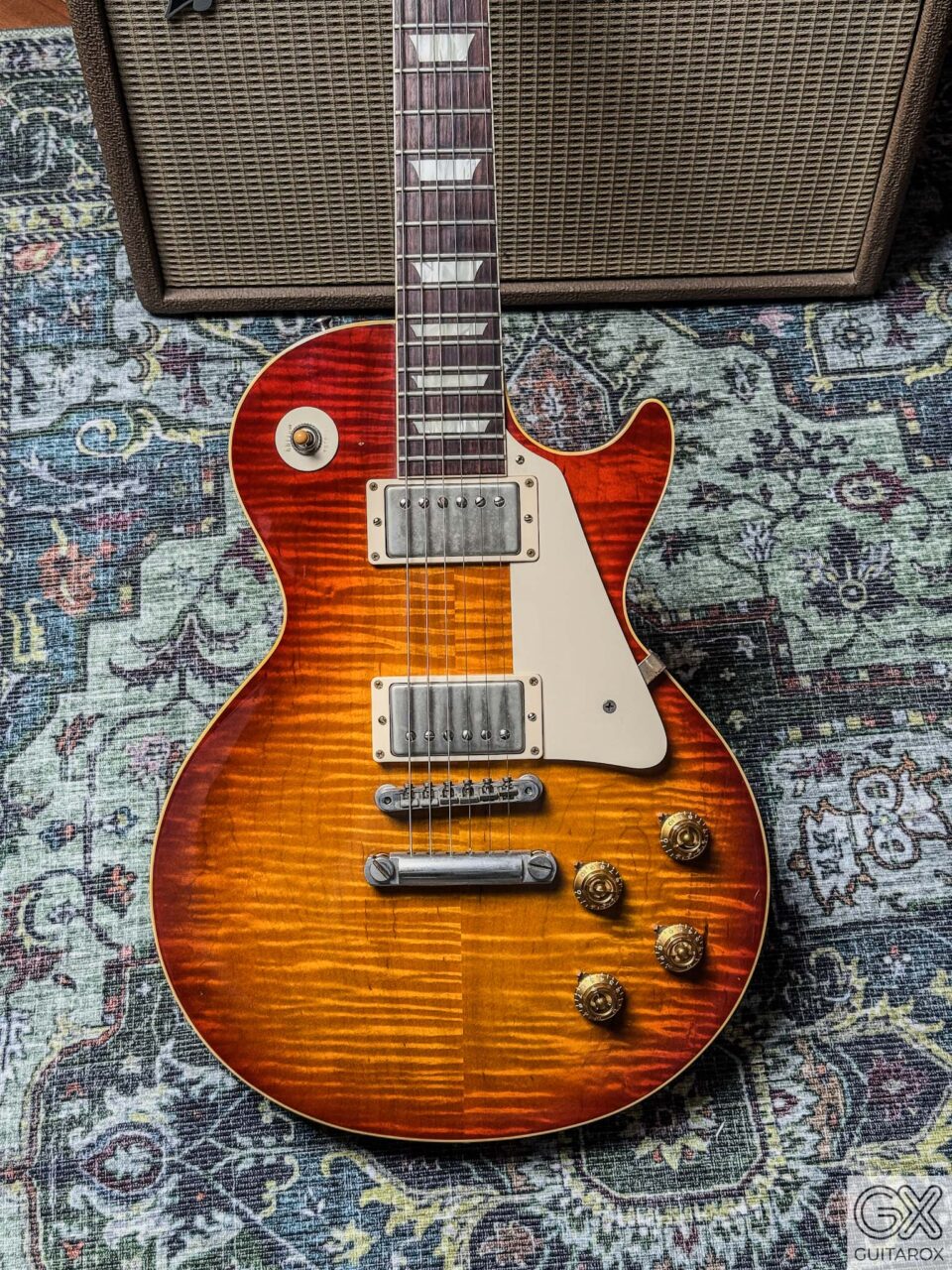 2014 Gibson 1959 Les Paul CC#30 Appraisal Gabby Aged