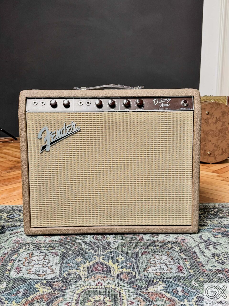 1962 Fender Deluxe Amp Brownface (Model 6G3) Vintage