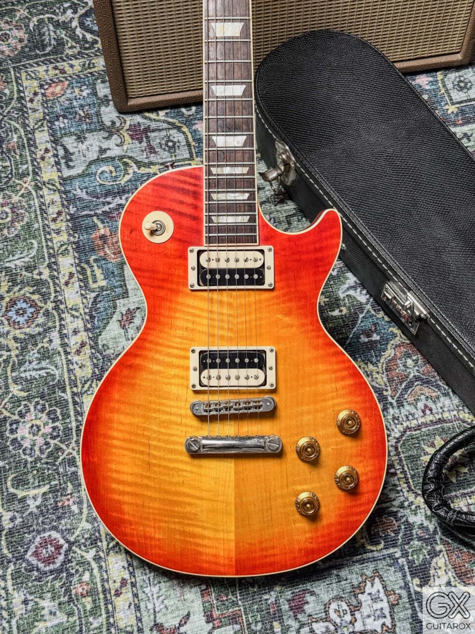 2005 Gibson Les Paul Standard Faded Heritage Cherry Sunburst