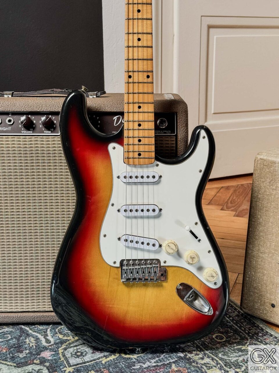 1974 Ibanez 2375 Stratocaster Pre-Lawsuit Sunburst